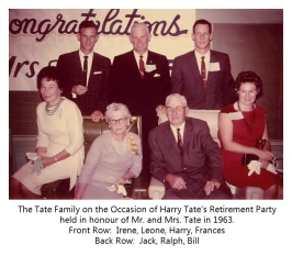 Harry E. Tate Retirement Party